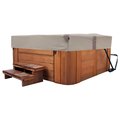 Modern Leisure Monterey Hot Tub Cover, 86 in. Square x 14 in. H, Beige 3096